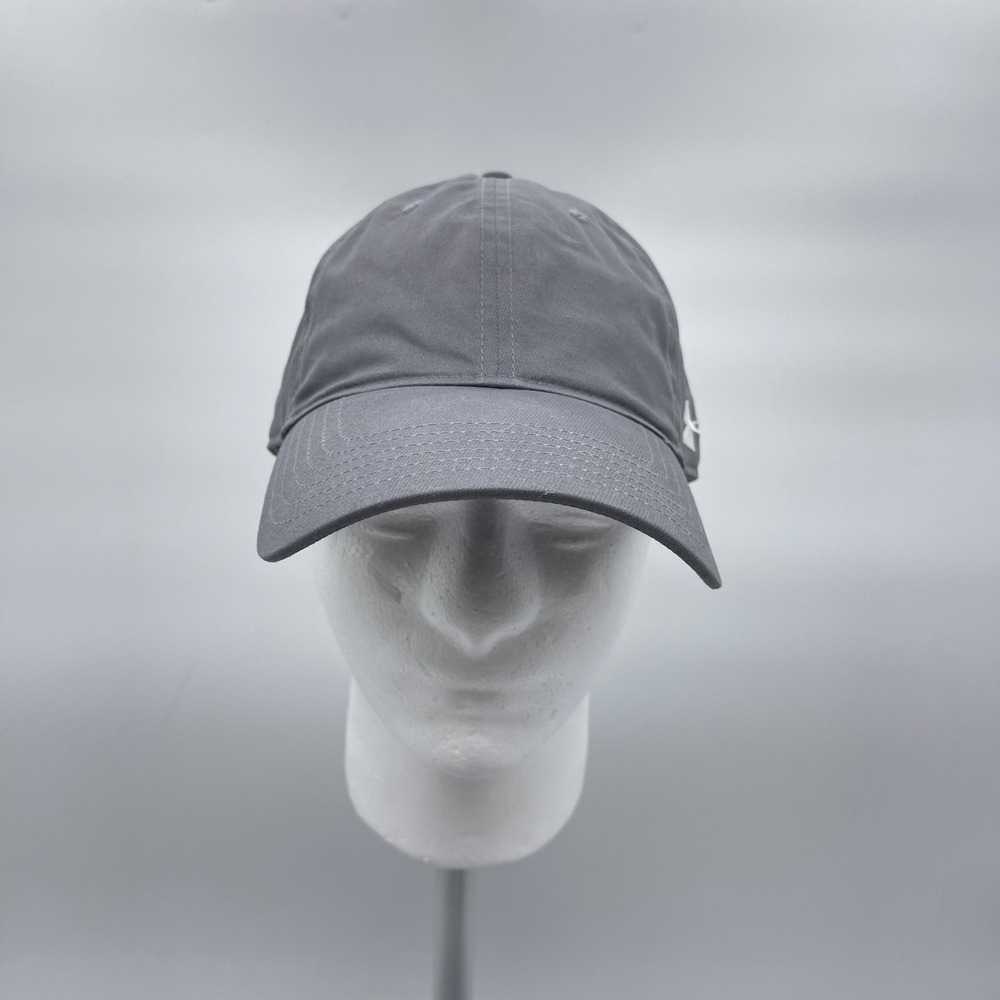 Under Armour 1282140 Mens OSFA Gray Chino Adjustable Golf Hat Strapback Cap